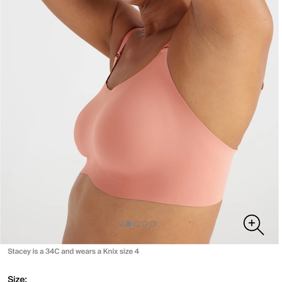 2 Evolution Knix bras size 7 (36DD, 38DD) - Picture 5 of 6